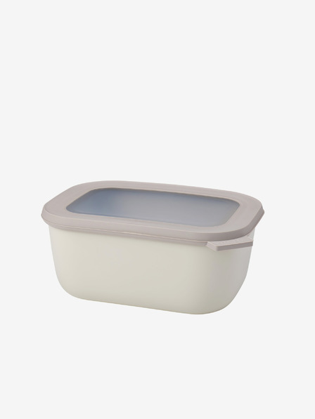 Mepal Mepal Schüssel Cirqula Rectangular Nordic White 1500 ml