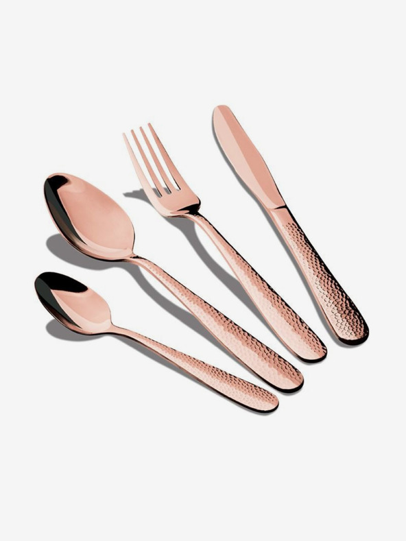 Berlingerhaus Bestecksatz 24-tlg. aus Edelstahl Rosegold Metallic Line II BERLINGERHAUS