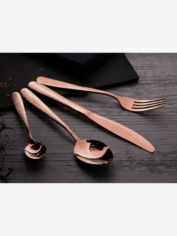 Berlingerhaus Bestecksatz 24-tlg. aus Edelstahl Rosegold Metallic Line II BERLINGERHAUS