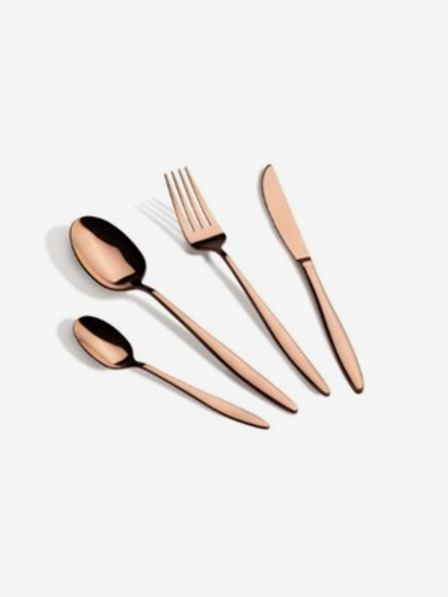 Berlingerhaus Edelstahl-Besteck-Set 24-teilig BERLINGERHAUS Rosegold Metallic Line