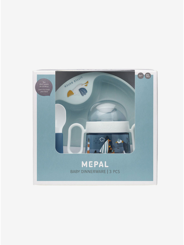 Mepal Dreier-Set für Kinder in blau Mepal Mio