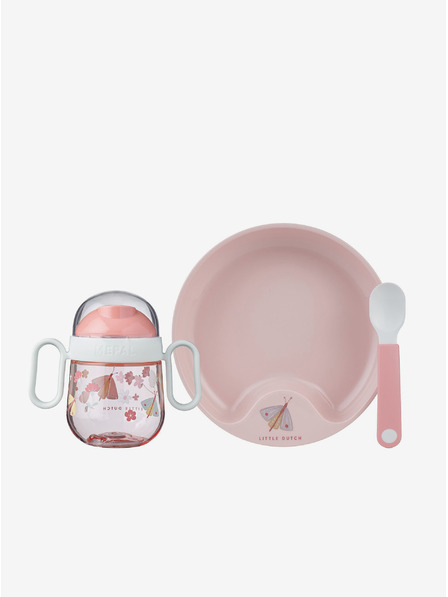 Mepal Children's 3-Piece Dining Set in Pink Mepal Mio