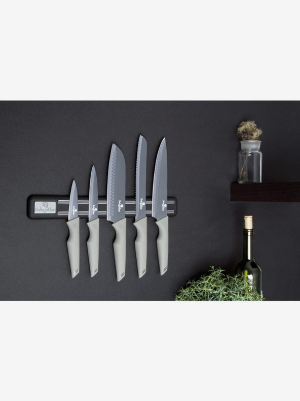 Berlingerhaus Fünfteiliges Messerset mit Magnethalter BERLINGERHAUS Aspen Collection