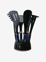 Berlingerhaus Kitchen Utensil Set in Stand BERLINGERHAUS Aquamarine Metallic Line (7 pcs)