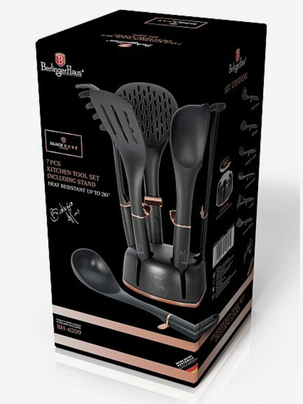 Berlingerhaus BERLINGERHAUS Black Rose Collection Küchenutensilien-Set (7-teilig)