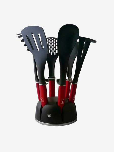 Berlingerhaus BERLINGERHAUS Burgundy Metallic Line Küchenutensilien-Set (7-tlg.)