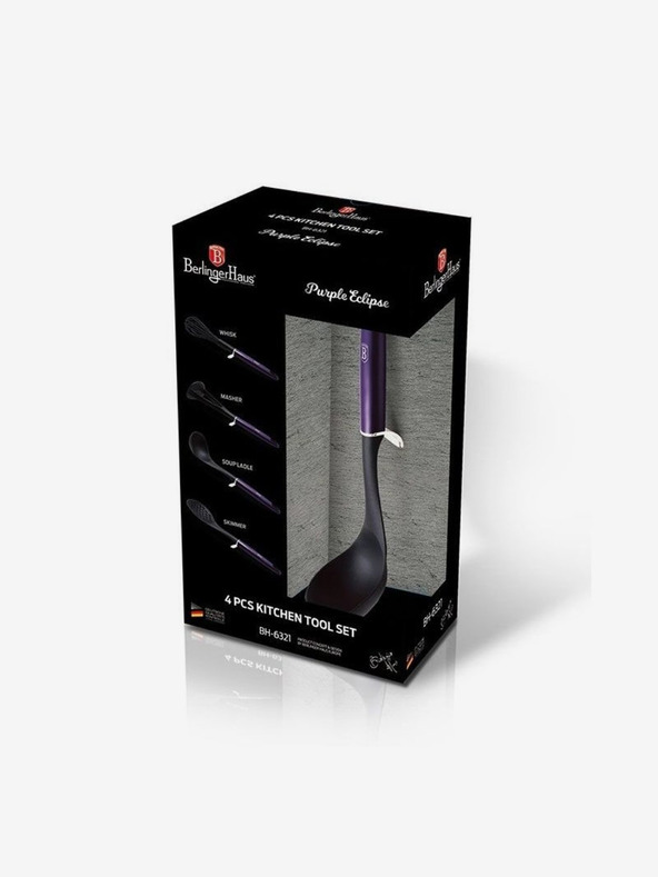 Berlingerhaus Küchenutensilien 4er Set Purple Eclipse Kollektion BERLINGERHAUS