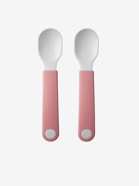 Mepal Set von zwei Kinderlöffeln in rosa Farbe Mepal Mio