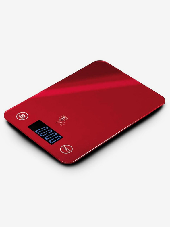 Berlingerhaus Digitale Küchenwaage 5 kg BERLINGERHAUS Burgundy Metallic Line