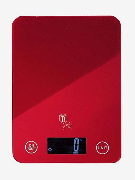 Berlingerhaus Digitale Küchenwaage 5 kg BERLINGERHAUS Burgundy Metallic Line