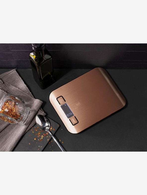 Berlingerhaus Digitale Küchenwaage 5 kg Rosegold Metallic Line BERLINGERHAUS