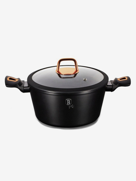 Berlingerhaus Wok mit Marmoroberfläche BERLINGERHAUS Black Rose Collection (28 cm)