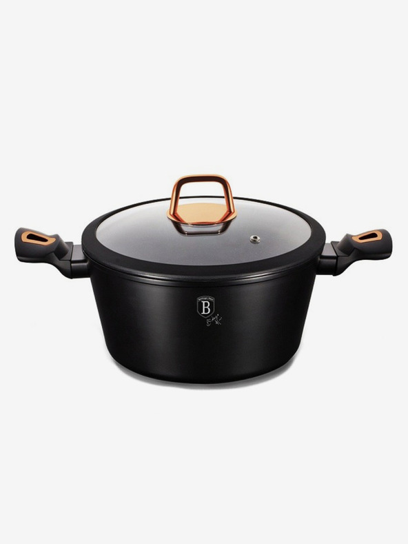 Berlingerhaus Wok mit Marmoroberfläche BERLINGERHAUS Black Rose Collection (28 cm)