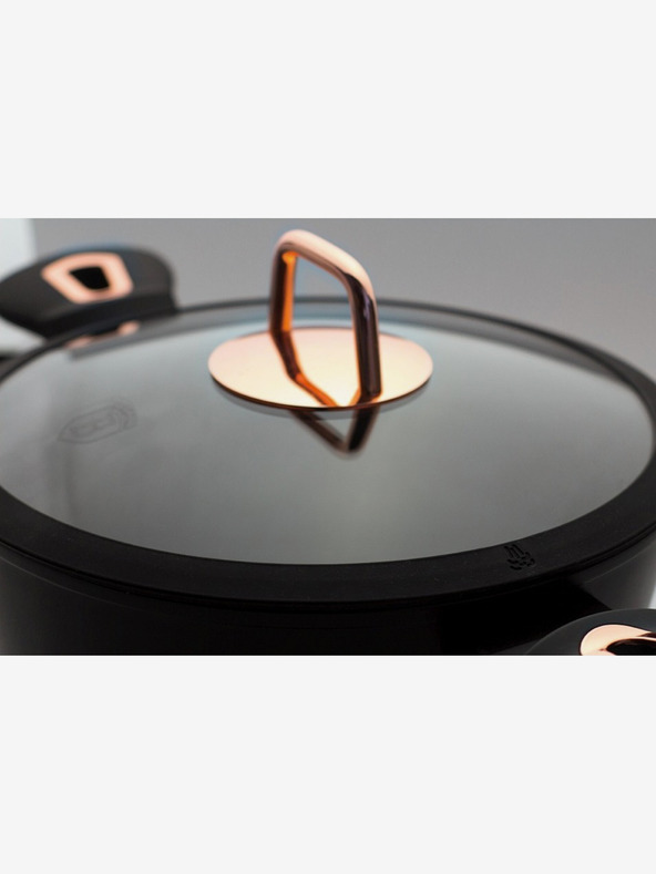 Berlingerhaus Wok mit Marmoroberfläche BERLINGERHAUS Black Rose Collection (28 cm)