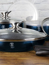 Berlingerhaus Kochtopfset mit abnehmbarem Griff 12-teilig Aquamarin Edition BERLINGERHAUS