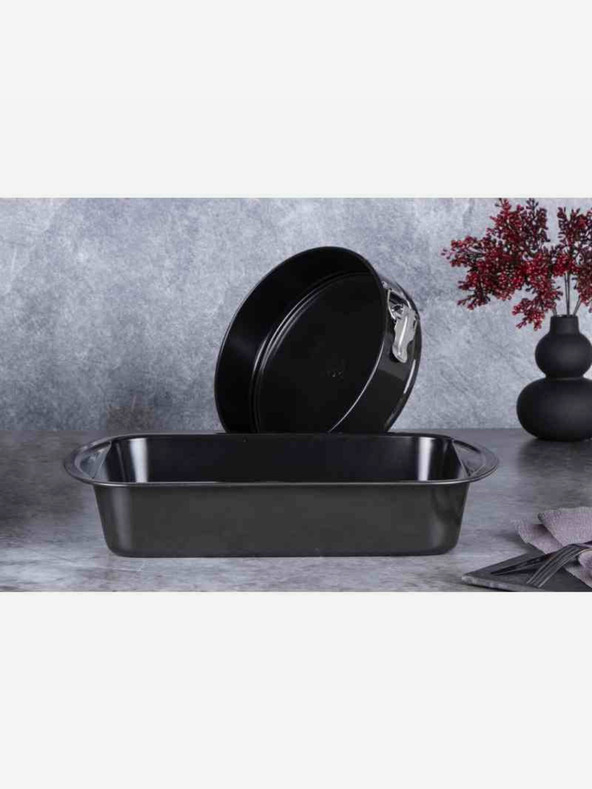 Berlingerhaus Backblech-Set mit Titan-Antihaftbeschichtung 2-tlg. Shiny Black Edition BERLINGERHAUS