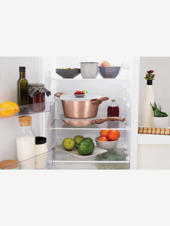 Berlingerhaus Geschirrset mit Marmoroberfläche 6-tlg. Rosegold Metallic Line BERLINGERHAUS