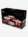 Berlingerhaus Kochgeschirr-Set mit abnehmbarem Griff 12-teilig Burgundy Metallic Line BERLINGERHAUS