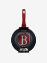 Berlingerhaus Wok-Pfanne mit Marmoroberfläche 30 cm Burgundy Metallic Line BERLINGERHAUS