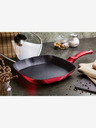 Berlingerhaus Grillpfanne mit Deckel und Marmoroberfläche 28 cm Burgundy Metallic Line BERLINGERHAUS