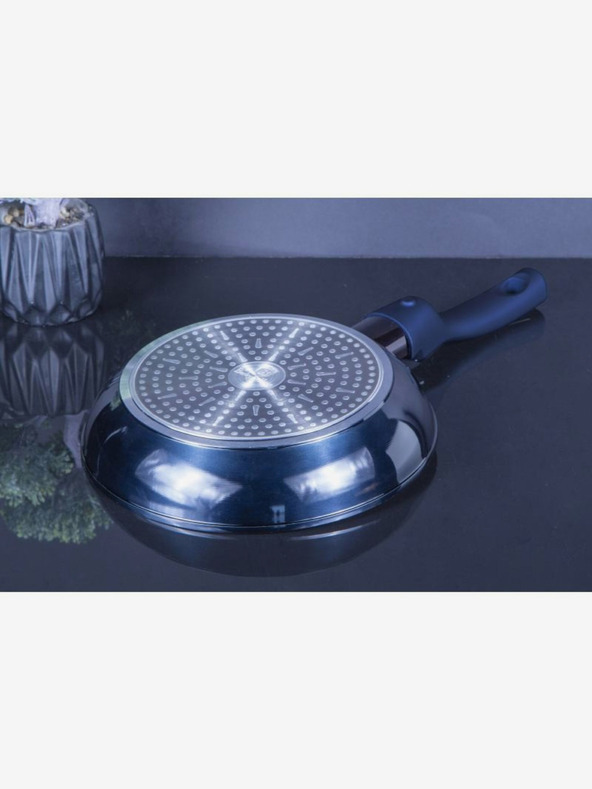 Berlingerhaus Grillpfanne mit abnehmbarem Griff + Deckel 24 cm BERLINGERHAUS Metallic Line Aquamarine Edition