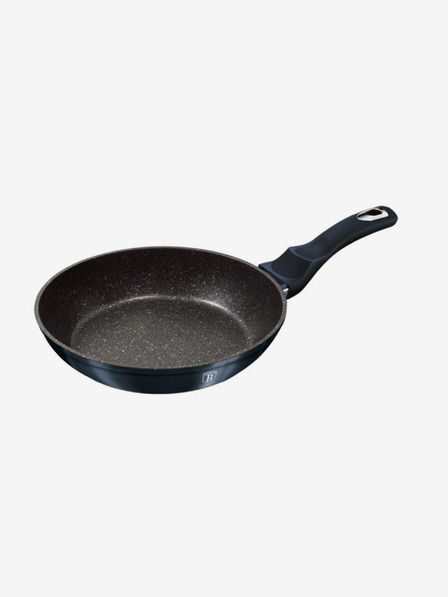 Berlingerhaus Pfanne mit Marmoroberfläche 28 cm BERLINGERHAUS Metallic Line Aquamarin Edition