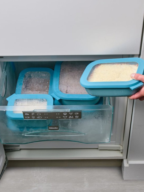 Mepal Schüsselset in hellgrauer Farbe Mepal Cirqula (750 + 1500 + 3000 ml)