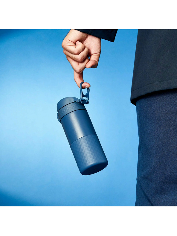 ION8 Ion8 Hot Shot Edelstahl-Reisethermosbecher Ash Navy 360 ml