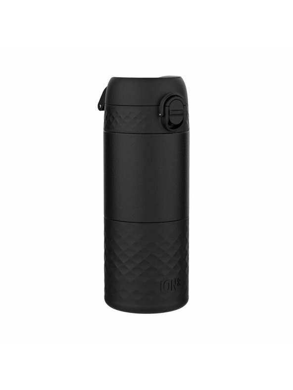 ION8 Ion8 Hot Shot Edelstahl-Reisethermosbecher Black 360 ml