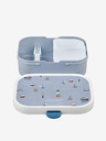 Mepal Hellblau gemusterter Lunchbox für Kinder Mepal Campus Sailors Bay