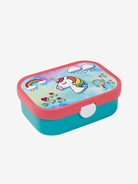 Mepal Mepal Campus Unicorn rosa und türkis Kindersnackbox