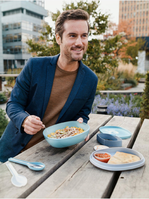 Mepal Altrosa Mepal Ellipse Duo Vivid Lebensmittelbox