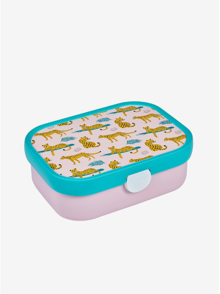 Mepal Mepal Campus Leopard türkis-rosa Kinder-Snackbox