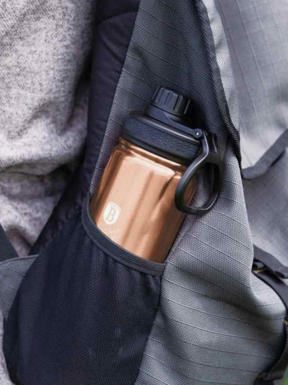Berlingerhaus Edelstahl-Sportflasche 0,72 l BERLINGERHAUS Rosegold Metallic Line