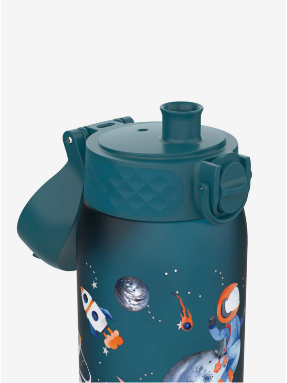 ION8 Petrol gemusterte Ion8 Leak Proof Space Flasche (350 ml)