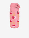 ION8 Rosa gemusterte Edelstahlflasche Ion8 Leak Proof Eiscreme (400 ml)