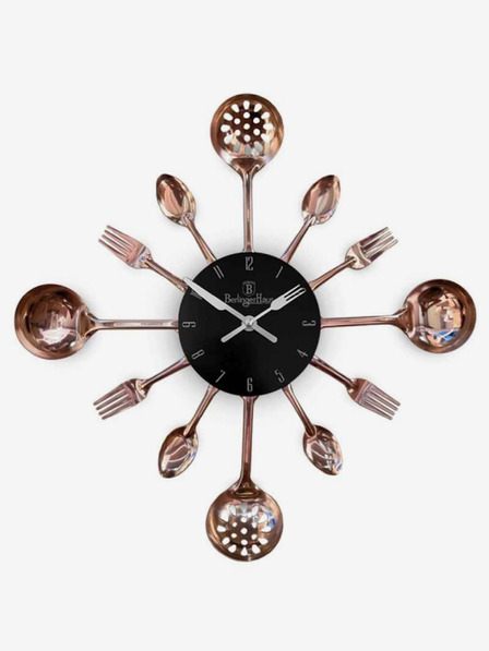 Berlingerhaus BERLINGERHAUS Black Rose Collection Küchenwanduhr