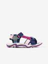 Richter Rosa und blaue Mädchensandalen Richter