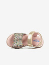 Richter Mädchen-Sandalen in Gold und Rosa Richter