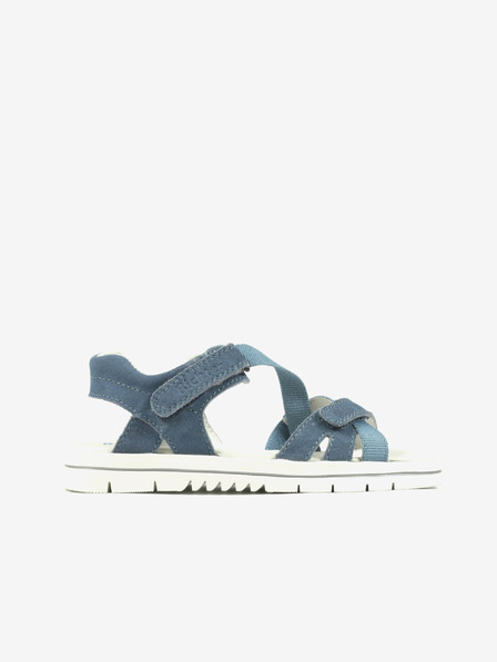 Richter Blaue Mädchen-Sandalen aus Wildleder Richter