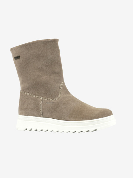 Richter Braune Mädchen-Schneestiefel aus Wildleder, isoliert Richter