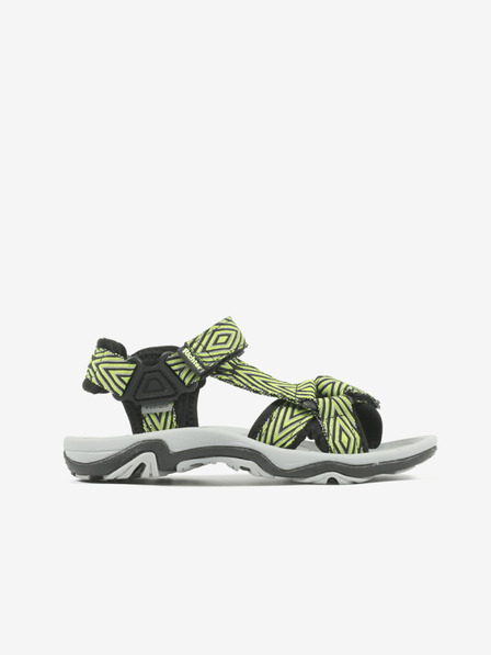 Richter Gelbe und schwarze gemusterte Sandalen für Jungen Richter