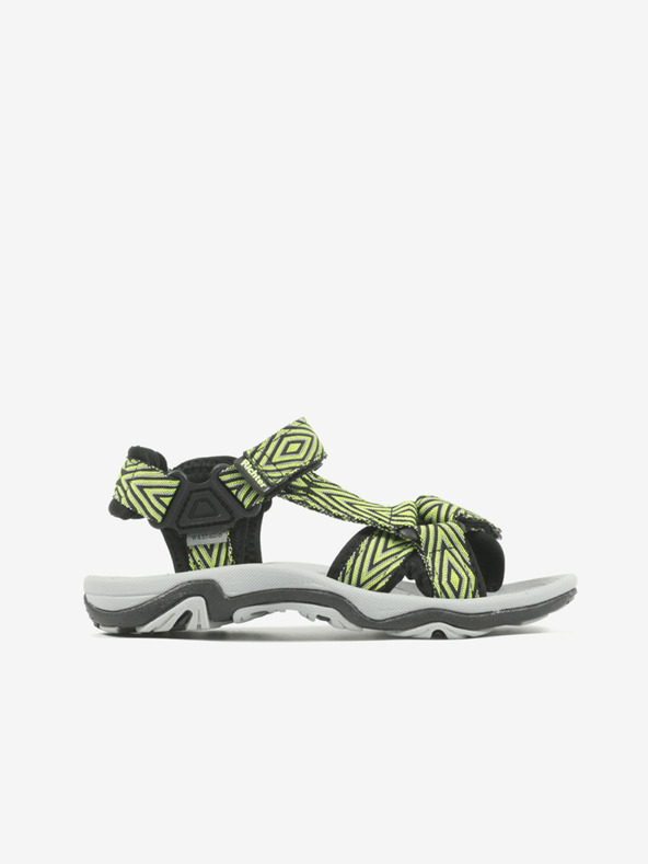 Richter Gelbe und schwarze gemusterte Sandalen für Jungen Richter