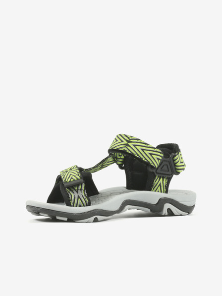 Richter Gelbe und schwarze gemusterte Sandalen für Jungen Richter