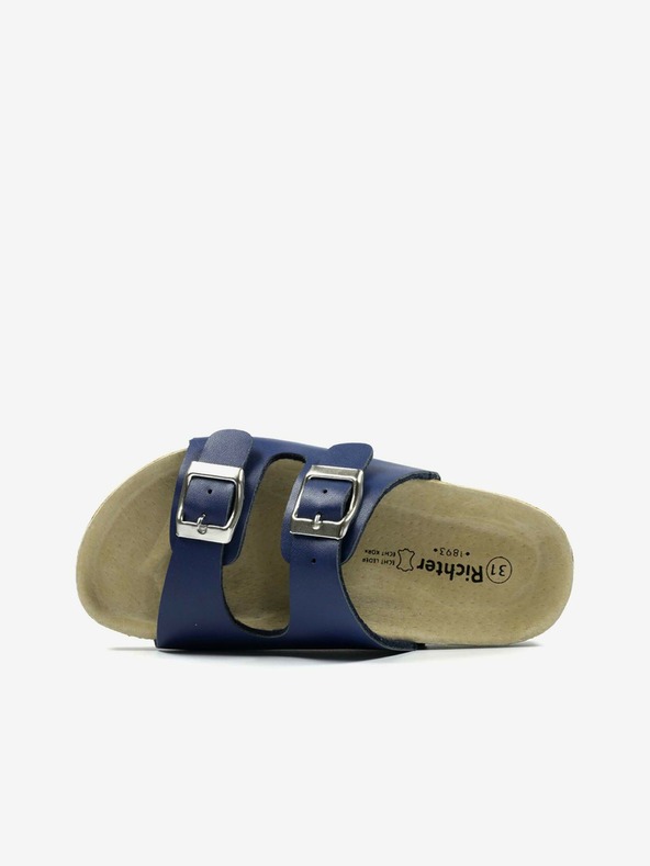 Richter Richter dunkelblaue Hausschuhe für Jungen