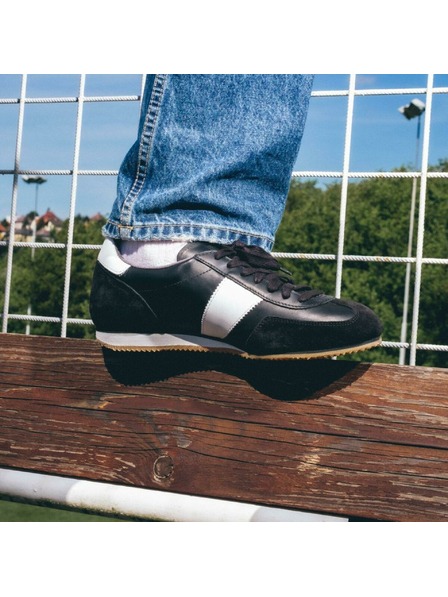 BOTAS *** Herren Lederturnschuhe / Sneakers Botas Classic Black