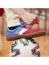 BOTAS *** Herren Lederturnschuhe / Sneakers Blau-Weiß-Rot Botas Spider Tricolor