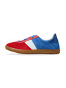 BOTAS *** Herren Lederturnschuhe / Sneakers Blau-Weiß-Rot Botas Spider Tricolor