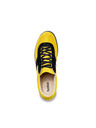 BOTAS *** Herren Lederturnschuhe / Sneakers Gelb-Schwarz Botas Iconic