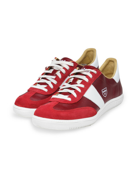 BOTAS *** Herren Lederturnschuhe / Sneakers rot Botas Iconic